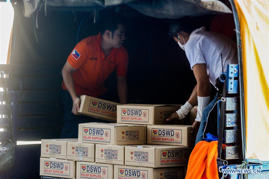 PHILIPPINES-PASAY CITY-COVID-19-RELIEF GOODS