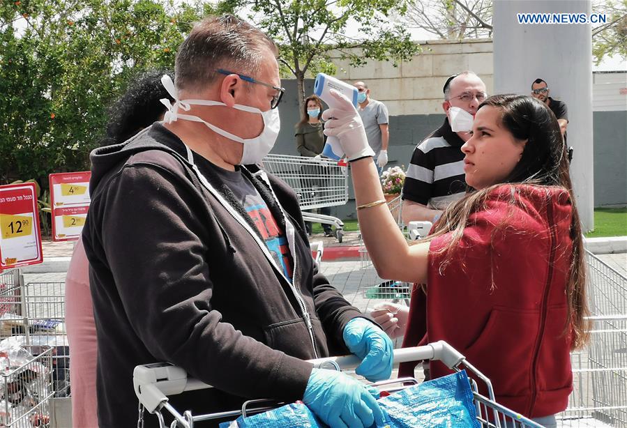 MIDEAST-TEL AVIV-COVID-19