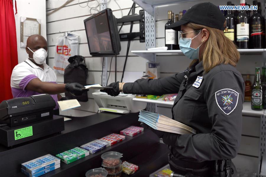 MIDEAST-TEL AVIV-COVID-19