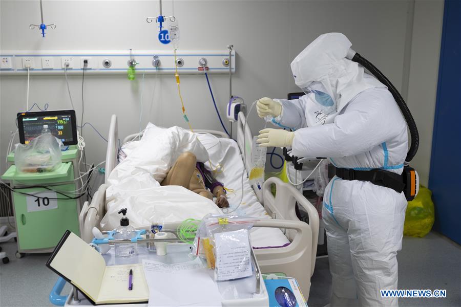 (FOCUS)CHINA-HUBEI-WUHAN-ICU NURSE-COVID-19 (CN)