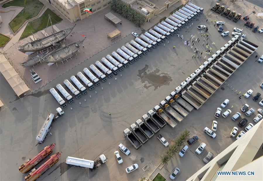 KUWAIT-KUWAIT CITY-COVID-19-DISINFECTION