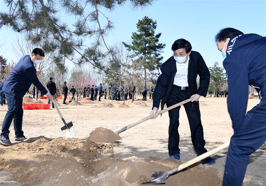 CHINA-BEIJING-LEADERS-TREE PLANTING (CN)