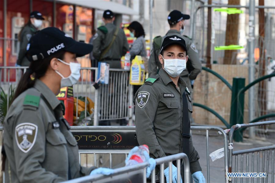 MIDEAST-BNEI BRAK-COVID-19