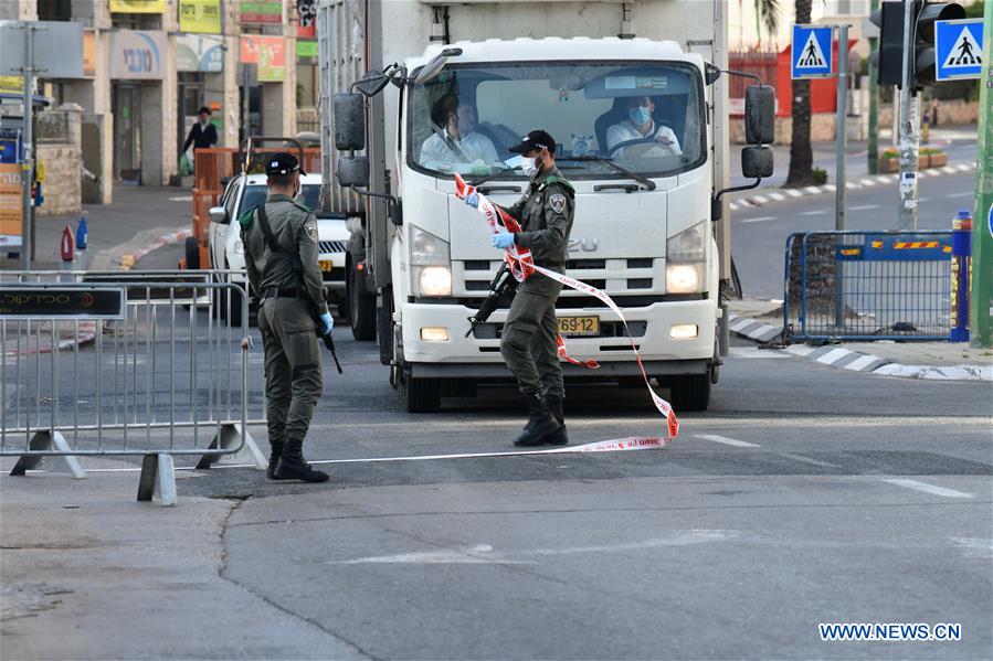 MIDEAST-BNEI BRAK-COVID-19