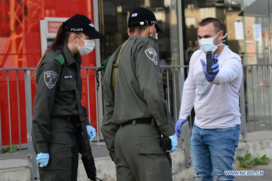 MIDEAST-BNEI BRAK-COVID-19