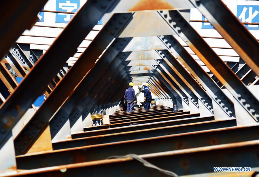 CHINA-SHANDONG-JINAN-YELLOW RIVER-BRIDGE-CONSTRUCTION (CN)