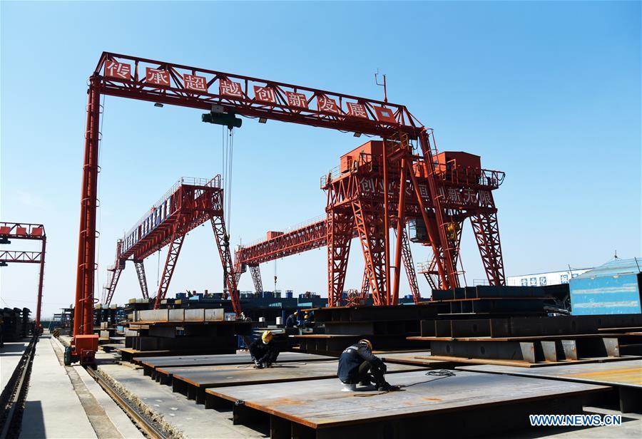 CHINA-SHANDONG-JINAN-YELLOW RIVER-BRIDGE-CONSTRUCTION (CN)