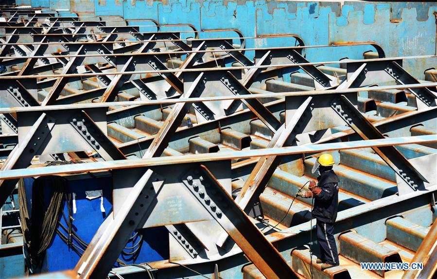 CHINA-SHANDONG-JINAN-YELLOW RIVER-BRIDGE-CONSTRUCTION (CN)