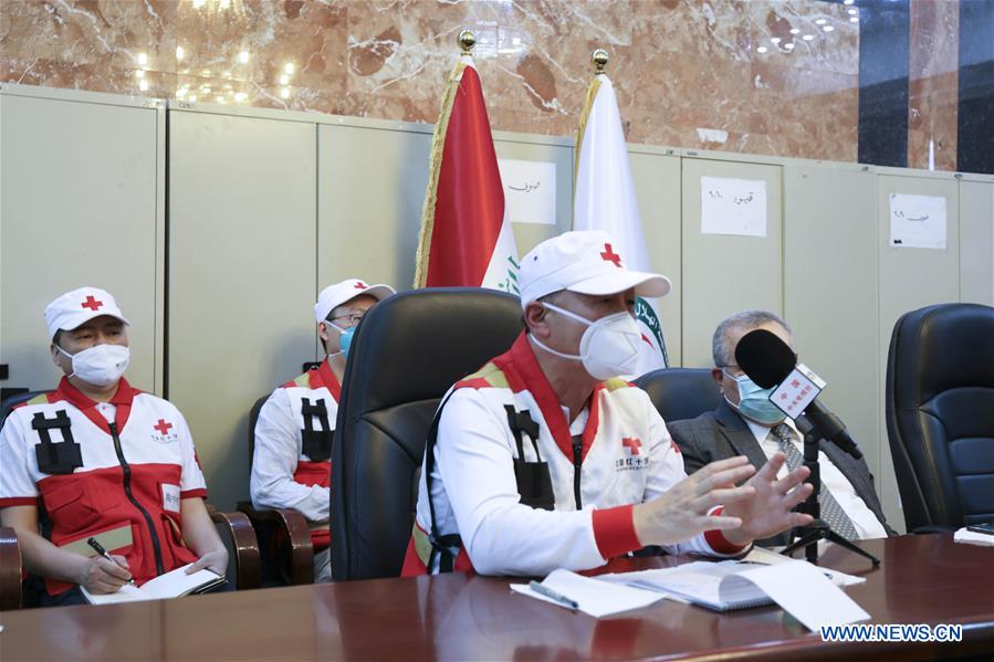 IRAQ-BAGHDAD-COVID-19-CHINA-MEDICAL EXPERTS-VIDEO CONFERENCE