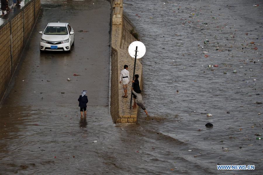 YEMEN-SANAA-HEAVY RAIN