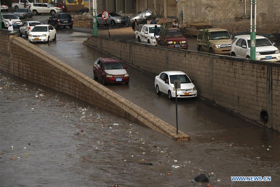 YEMEN-SANAA-HEAVY RAIN