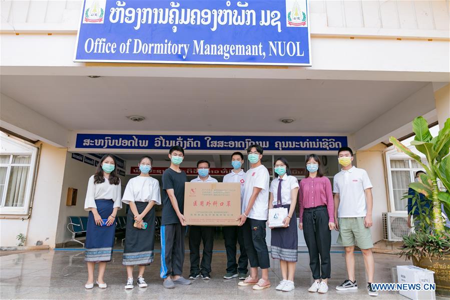 LAOS-VIENTIANE-CHINA-MEDICAL-MATERIAL