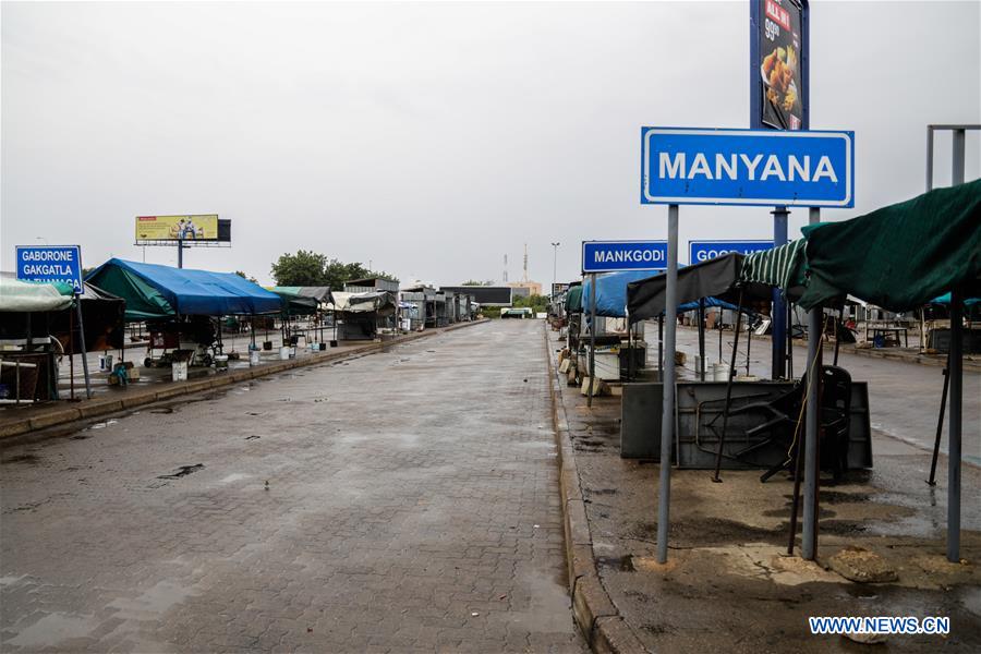 BOTSWANA-GABORONE-LOCKDOWN-COVID-19