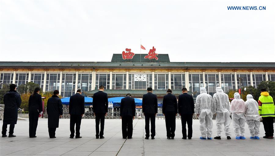 CHINA-COVID-19 VICTIMS-NATIONAL MOURNING (CN)