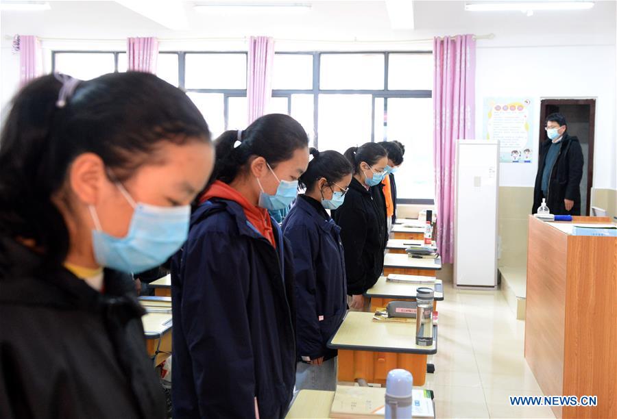 CHINA-COVID-19 VICTIMS-NATIONAL MOURNING (CN)