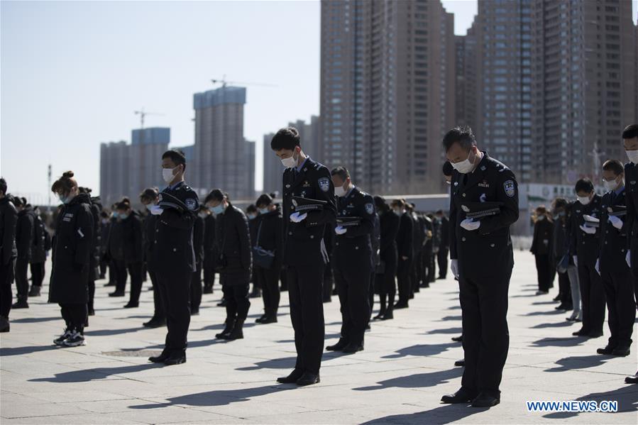 CHINA-COVID-19 VICTIMS-NATIONAL MOURNING (CN)