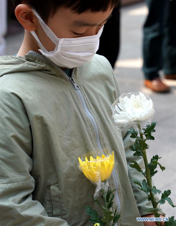 CHINA-COVID-19 VICTIMS-NATIONAL MOURNING (CN)