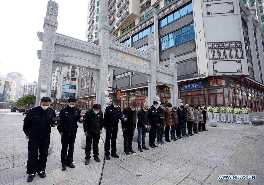 CHINA-COVID-19 VICTIMS-NATIONAL MOURNING (CN)