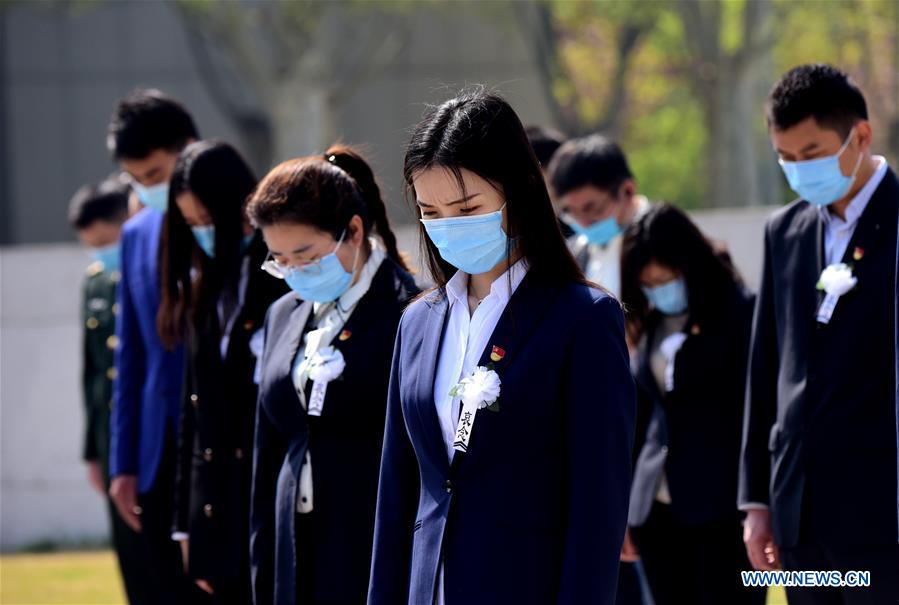 CHINA-COVID-19 VICTIMS-NATIONAL MOURNING (CN)