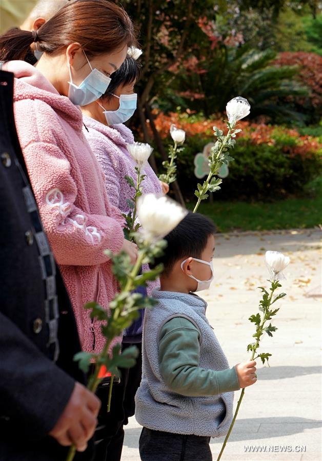 CHINA-COVID-19 VICTIMS-NATIONAL MOURNING (CN)