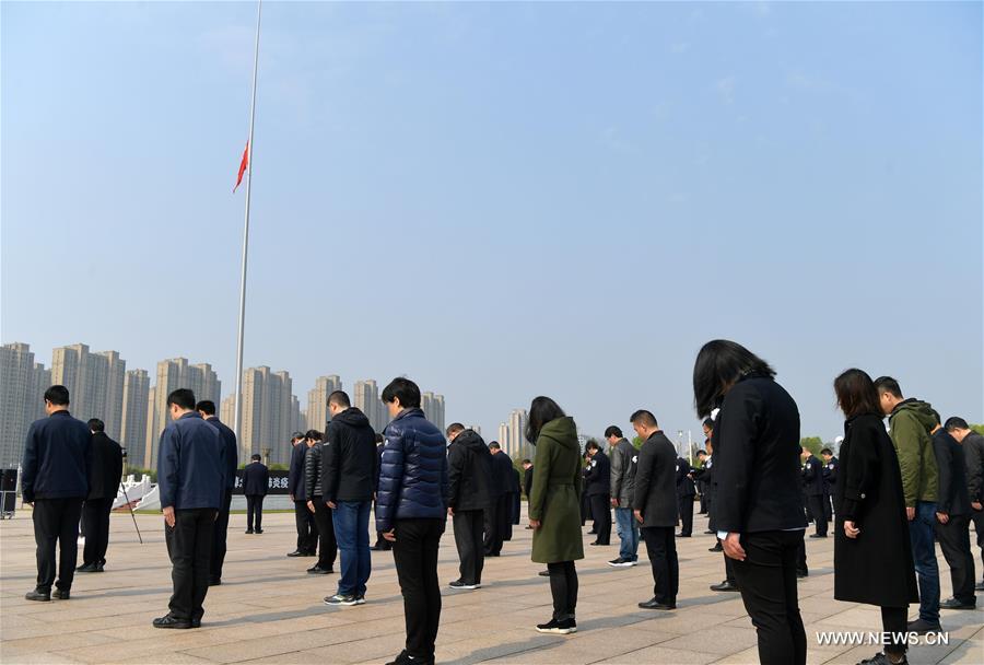 CHINA-COVID-19 VICTIMS-NATIONAL MOURNING (CN)
