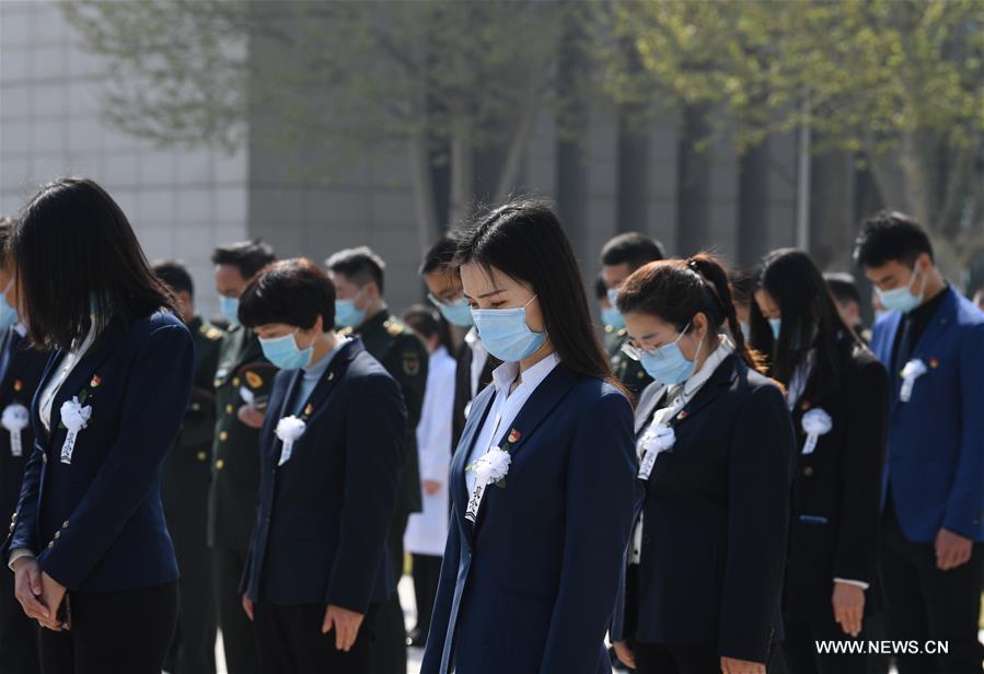 CHINA-COVID-19 VICTIMS-NATIONAL MOURNING (CN)