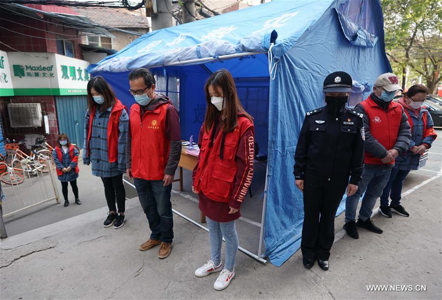 CHINA-COVID-19 VICTIMS-NATIONAL MOURNING (CN)