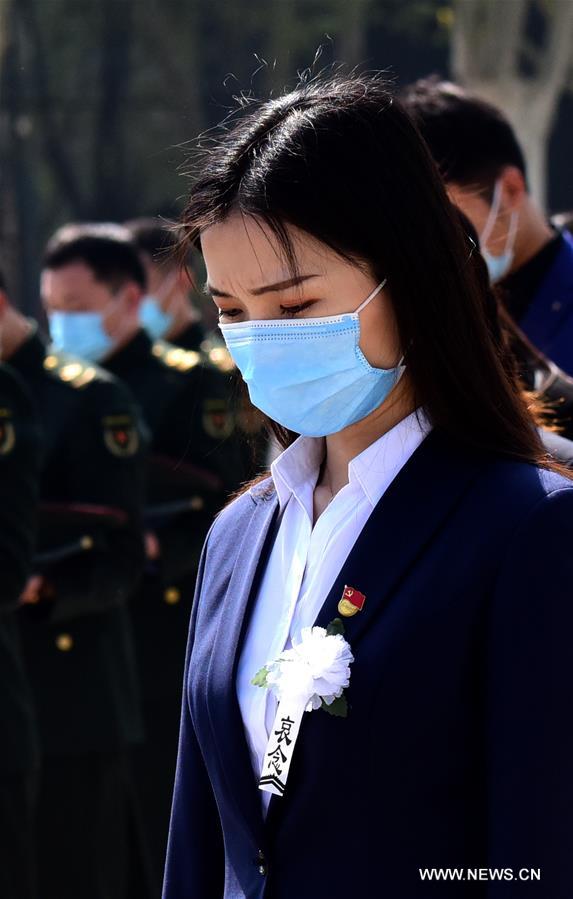 CHINA-COVID-19 VICTIMS-NATIONAL MOURNING (CN)