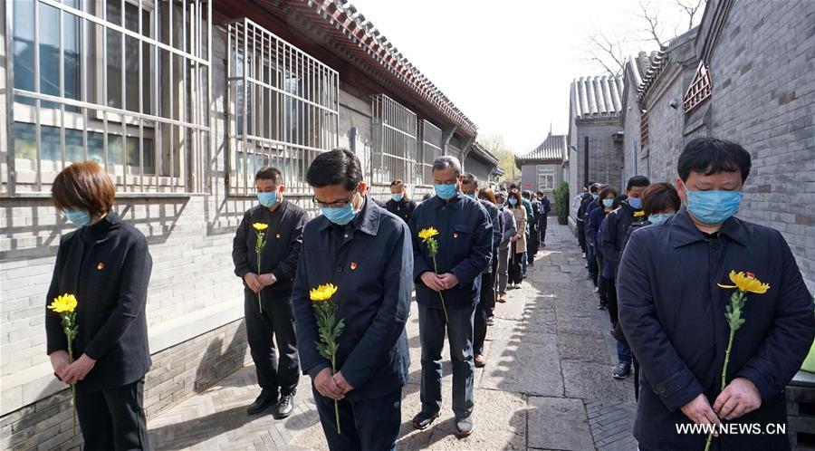 CHINA-COVID-19 VICTIMS-NATIONAL MOURNING (CN)