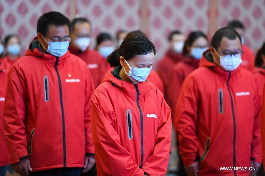 CHINA-COVID-19 VICTIMS-NATIONAL MOURNING (CN)