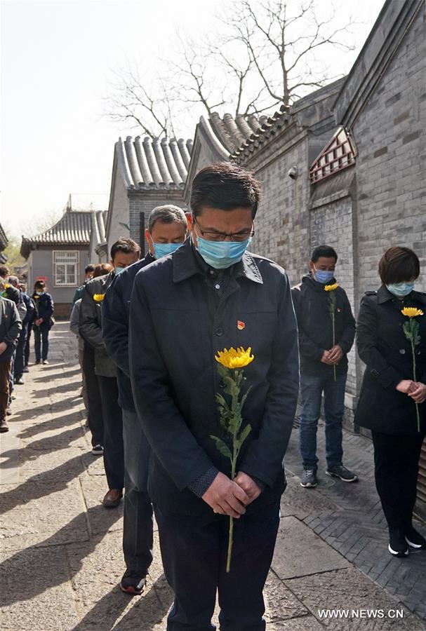 CHINA-COVID-19 VICTIMS-NATIONAL MOURNING (CN)