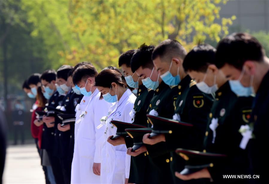 CHINA-COVID-19 VICTIMS-NATIONAL MOURNING (CN)