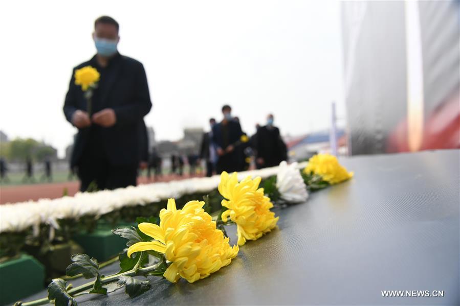 CHINA-COVID-19 VICTIMS-NATIONAL MOURNING (CN)