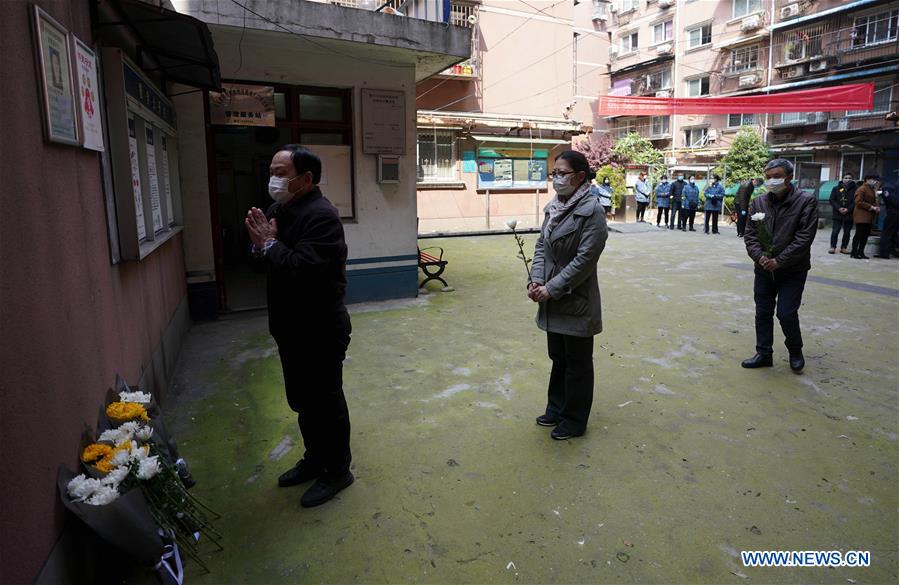 CHINA-COVID-19-WU YONG-MOURNING (CN)