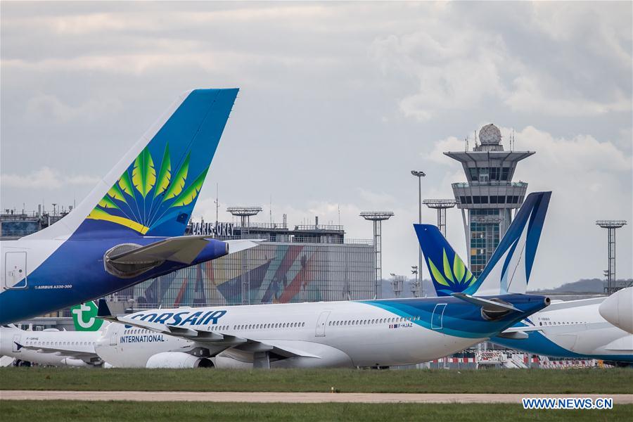 FRANCE-PARIS-COVID-19-AIRPORT-SHUTDOWN