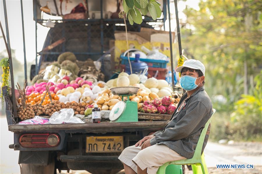 LAOS-VIENTIANE-COVID-19