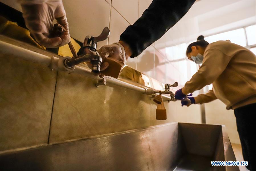 #CHINA-HEBEI-ZUNHUA-COVID-19-SCHOOL-CLASS RESUMPTION-PREPARATION(CN)