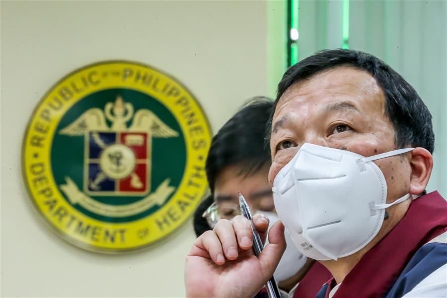 PHILIPPINES-MANILA-COVID-19-CHINESE MEDICAL TEAM-DOH-BRIEFING SESSION