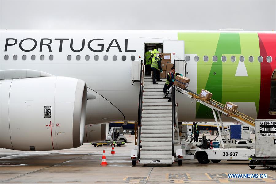 PORTUGAL-LISBON-COVID-19-CHINA-SUPPLIES