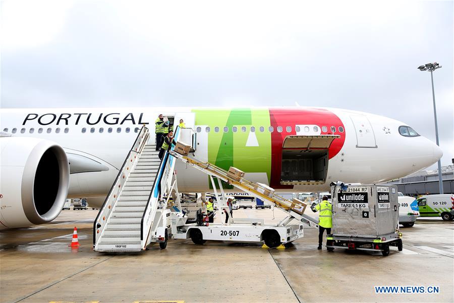 PORTUGAL-LISBON-COVID-19-CHINA-SUPPLIES