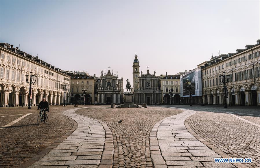 ITALY-TURIN-COVID-19