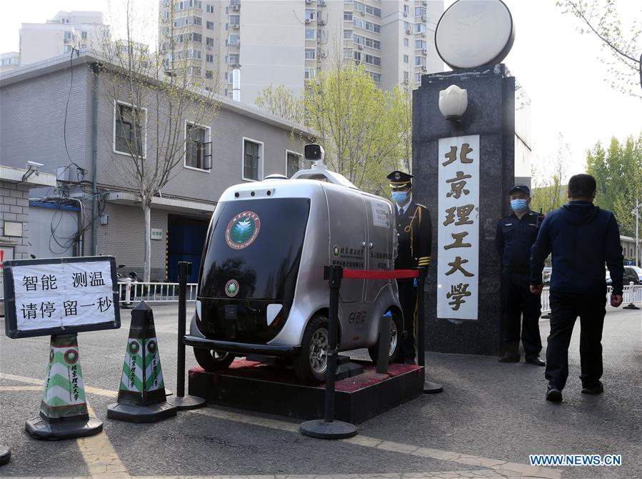 CHINA-BEIJING-CAMPUS-UNMANNED DELIVERY CAR (CN)