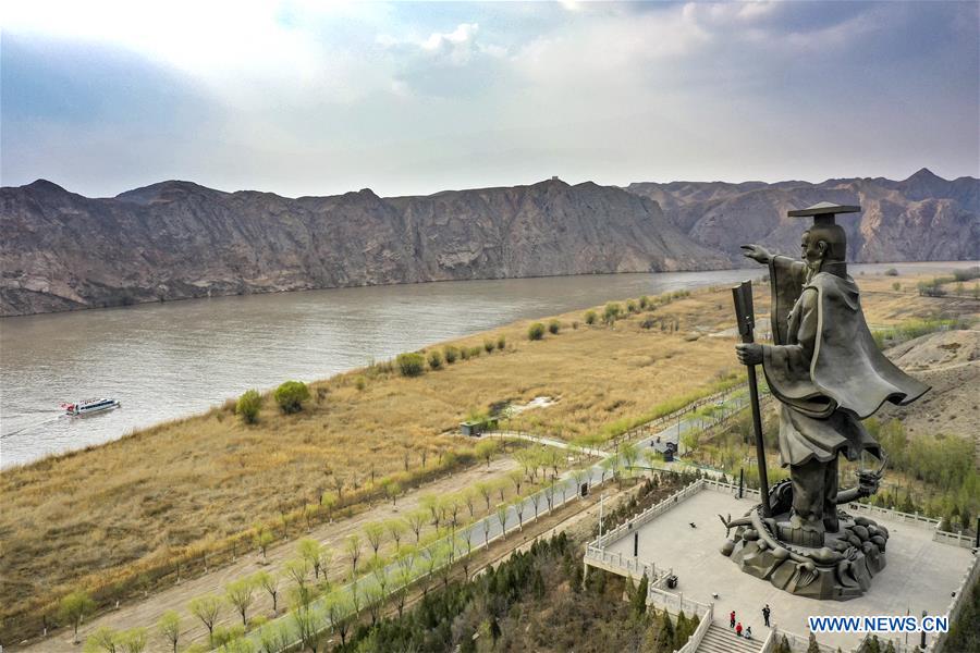 CHINA-NINGXIA-YELLOW RIVER-CANYON-SCENERY (CN)