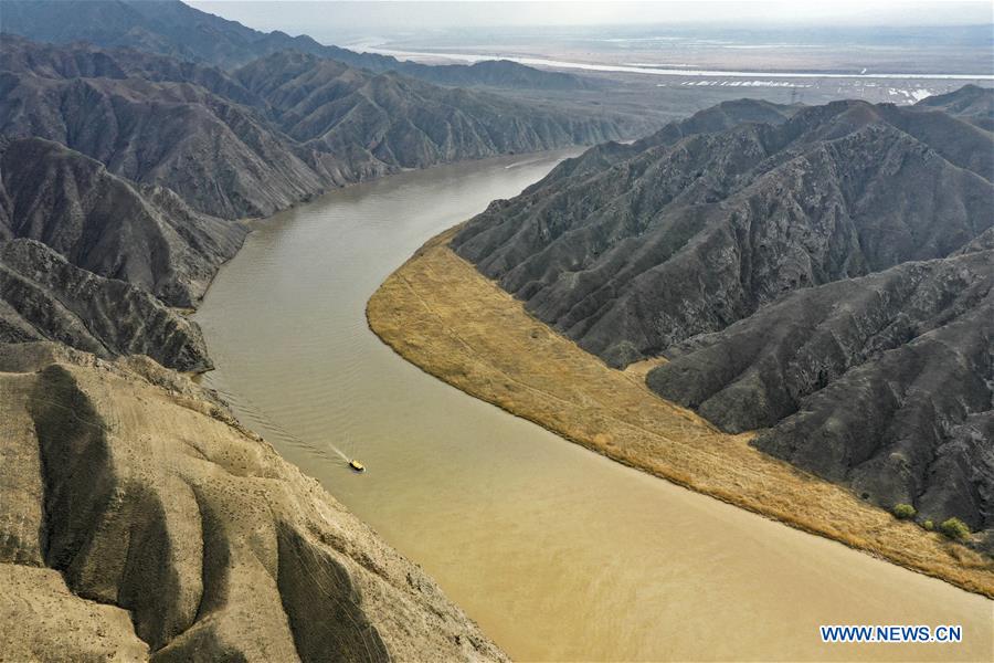 CHINA-NINGXIA-YELLOW RIVER-CANYON-SCENERY (CN)