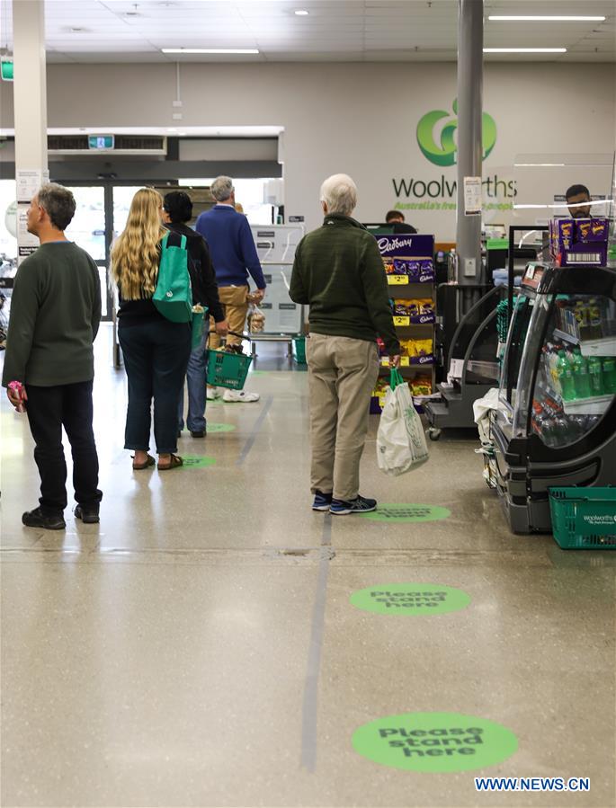 AUSTRALIA-CANBERRA-COVID-19-SOCIAL DISTANCING (CN)