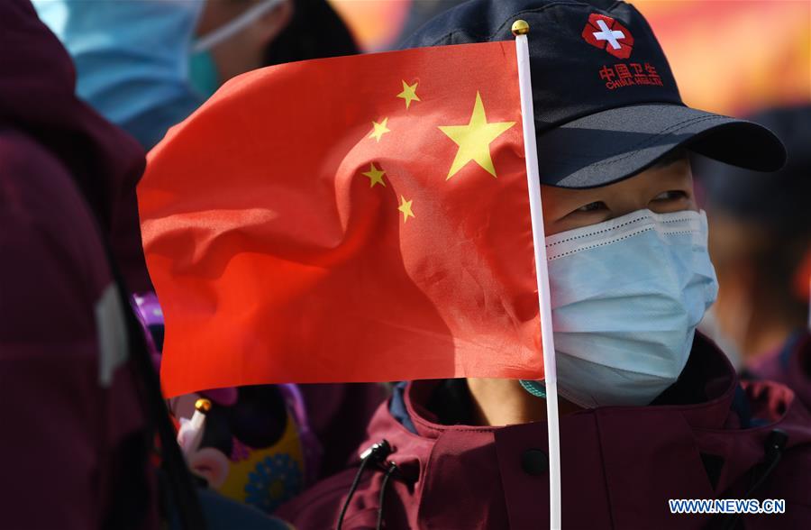 CHINA-SHAANXI-XI'AN-MEDICAL WORKERS-RETURN FROM HUBEI (CN)