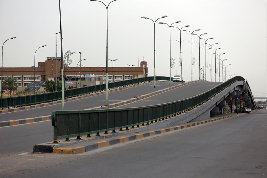 IRAQ-BAGHDAD-MEASURES-COVID-19