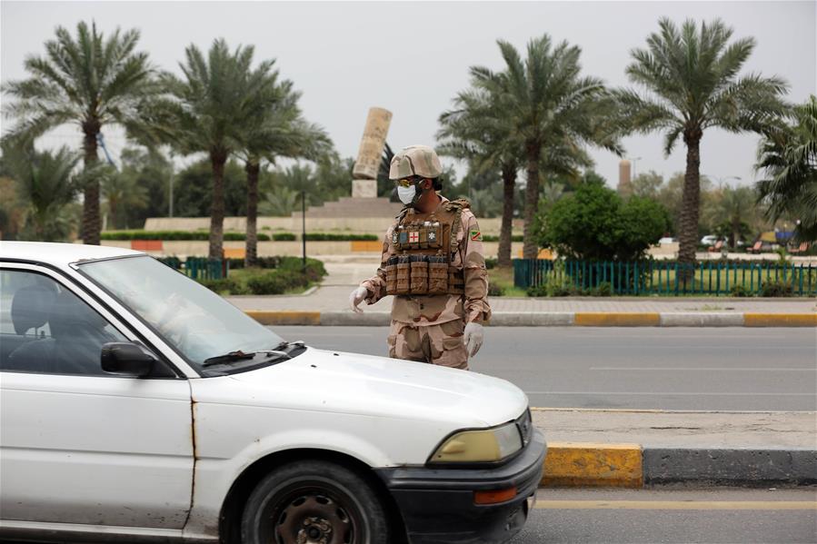 IRAQ-BAGHDAD-MEASURES-COVID-19