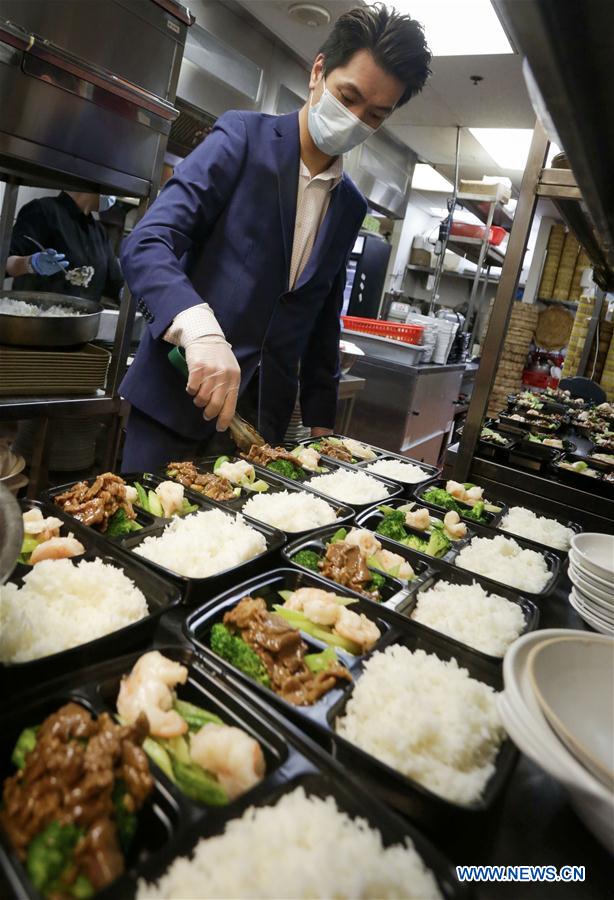 CANADA-VANCOUVER-COVID-19-CHINESE RESTAURANT-FREE MEAL-MEDICAL WORKERS