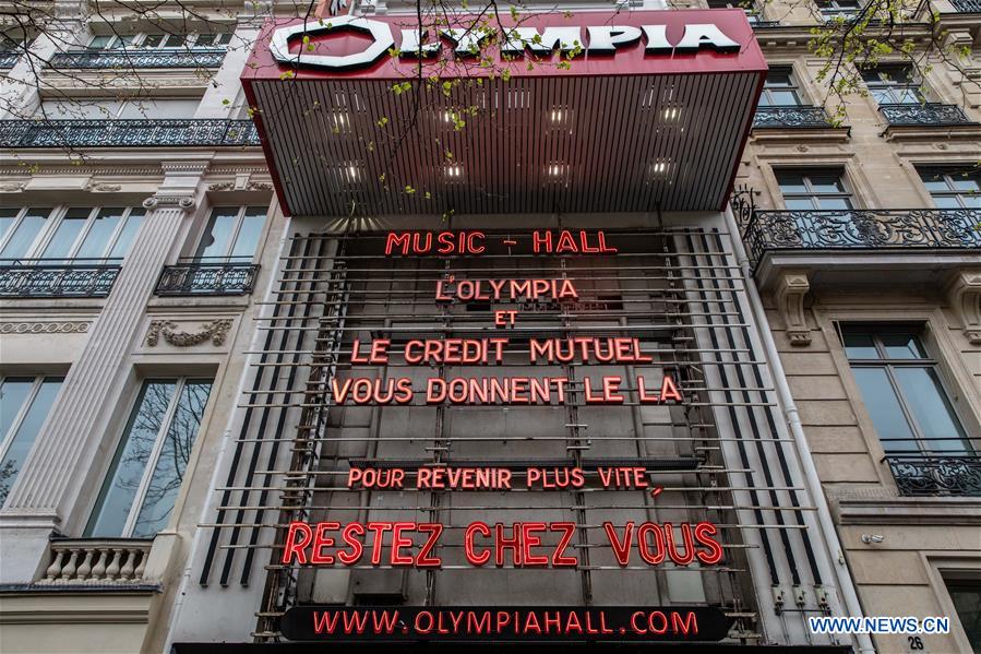 France Imposes Strict Lockdown To Stop Spread Of Covid 19 Xinhua English News Cn